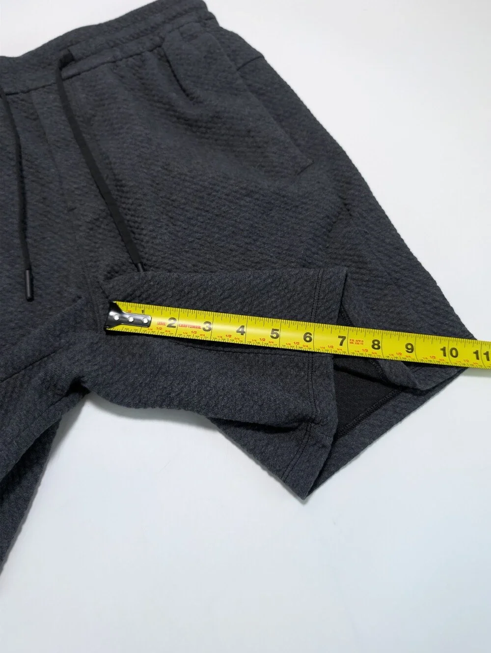 Lululemon Textured Double-Knit Cotton Short 7